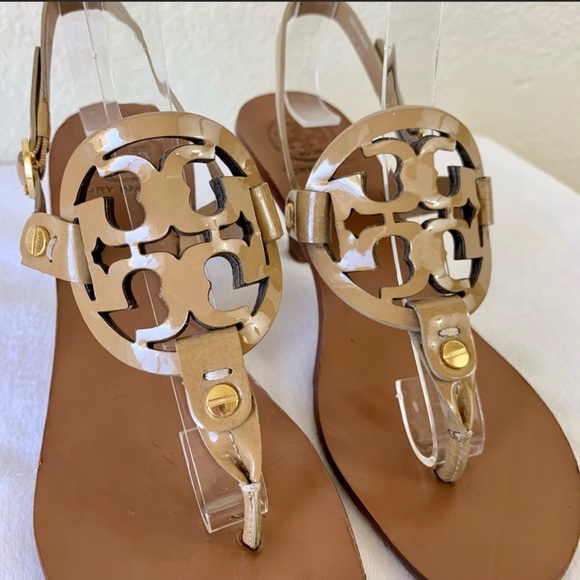 TORY BURCH - Holly patent leather kitten heels - Picture 2 of 8